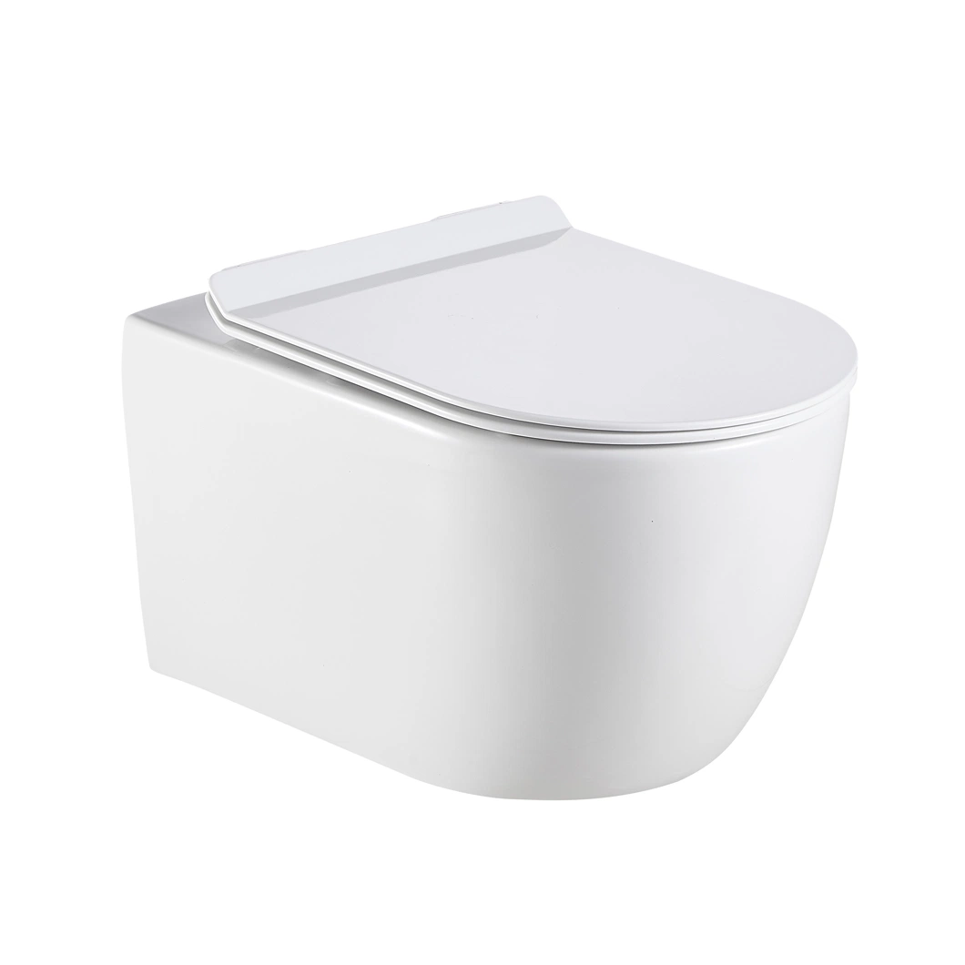 Amazon Hot Sale Wholesale Factory Sanitary Ware Washdown P Trap Water Closet Watermark Wall Hung Ceramic Bathroom Wc Toilet