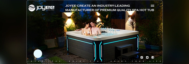 Joyee 5 Persons Balboa Massage SPA Outdoor Whirlpool Bathtub Hot Tub SPA Jacuzzi