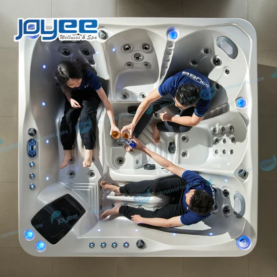 Joyee 5 人バルボア高級アクリル屋外ジェットバスマッサージ SPA ホットタブ